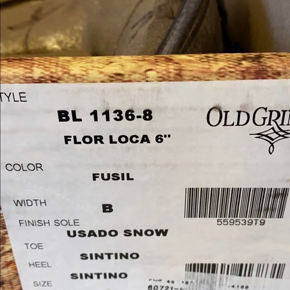 NIB Old Gringo metallic gold Flora Loca ankle boot - Picture 13 of 14